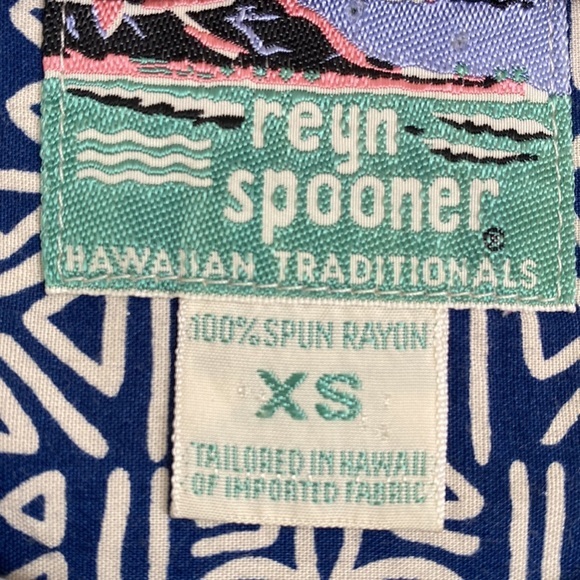 90s Reyn Spooner seashell‎ maxi - Picture 4 of 5